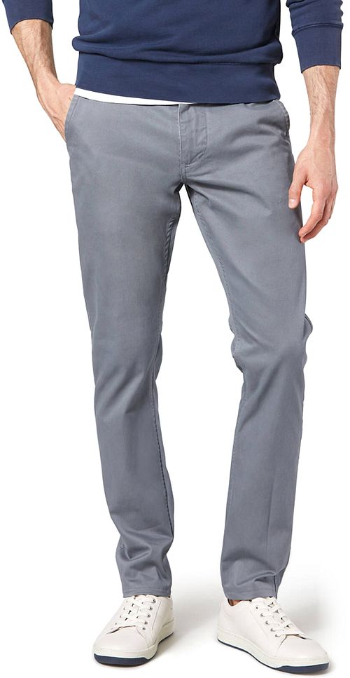Dockers Alpha Skinny szare Model / Voorkant
