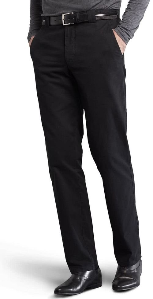 Pantaloni Meyer Roma neri Model / Voorkant