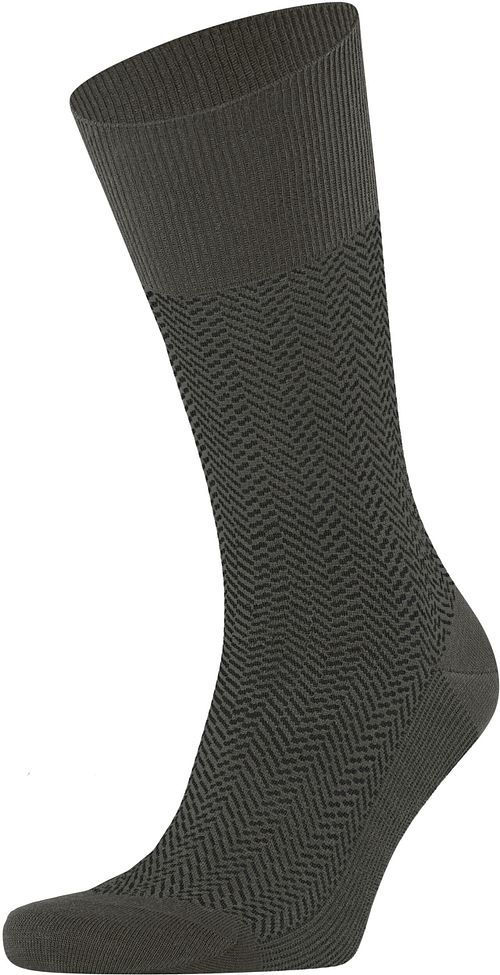 Skarpety Falke Airport Herringstripe w kolorze Army Product