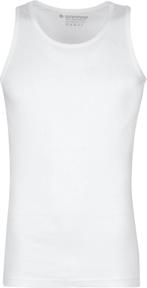 Garage Stretch Basic Singlet Biały Product