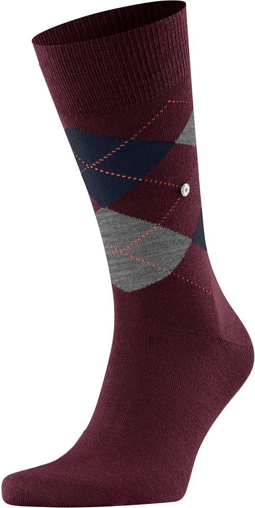 Burlington Wełniane skarpety Edinburgh czerwone 8435 Product