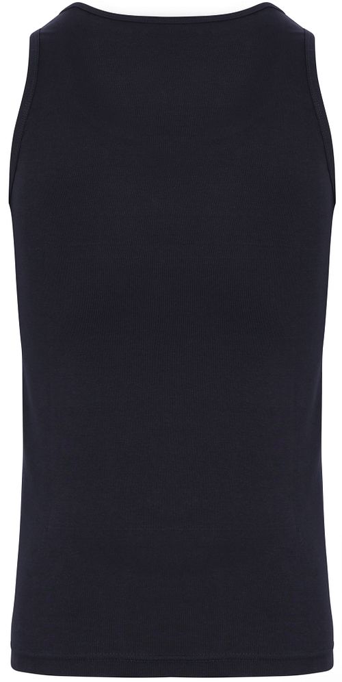 Garage Débardeur Basique Stretch Bleu Foncé Product / Achterkant
