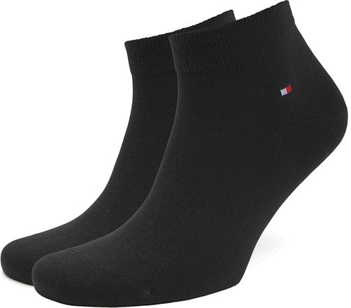 Tommy Hilfiger Sneakersokker 2-pak Sort