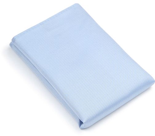 Suitable Silk Pocket Square Light Blue
