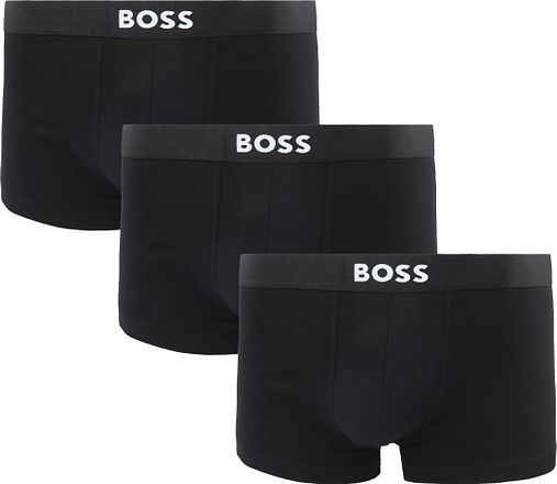 BOSS Kort boxershorts One 3-pack sort 001