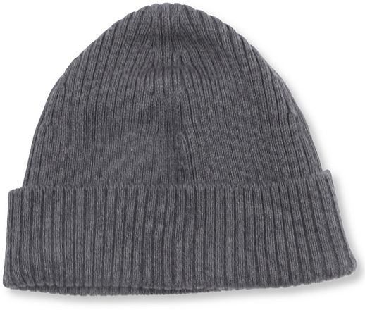 Lacoste Knitted Beanie Wool Anthracite
