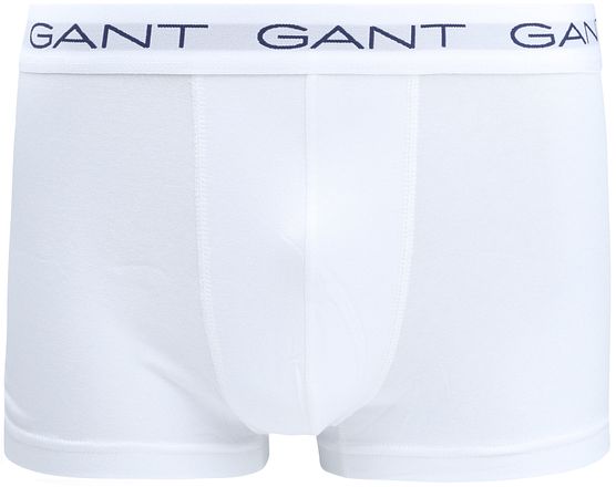 Gant Boxershorts Trunk 3-Pakke Sort Grå Hvid
