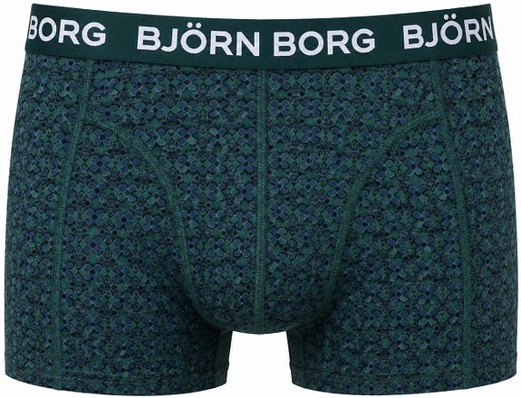 Bjorn Borg Cotton Stretch Boxershorts Green 5-Pack