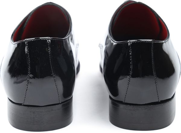 Giorgio Chaussure Vernice Noir Verni