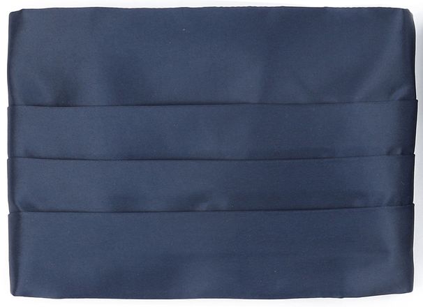 Suitable Set Kummerbund Flieg Einstecktuch Set Navy