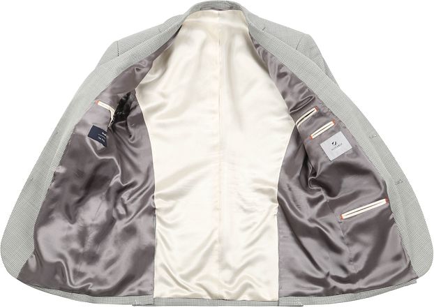 Suitable Prestige Sports Jacket Marzotto Wool Grey