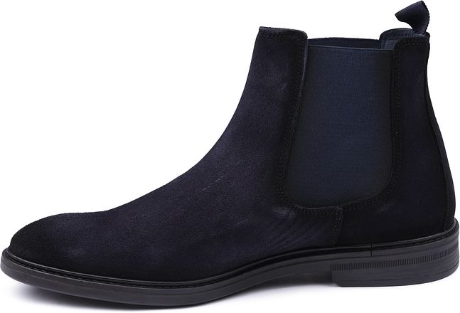 Suitable Chelsea Boot Mocka Marinblå