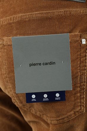 Pierre Cardin Pantalon Lyon Future Flex Corduroy Marron
