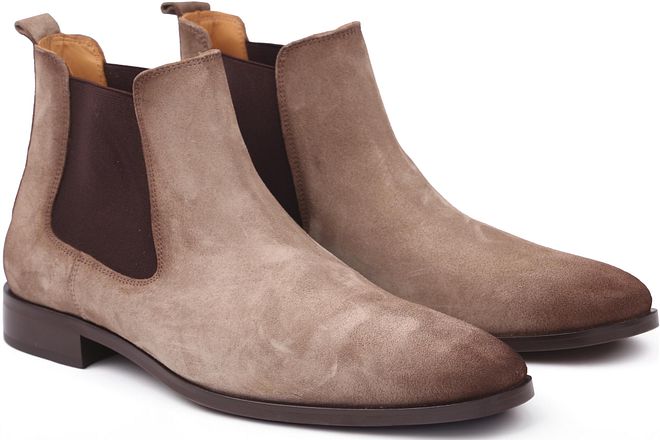 Suitable Chelsea Boot Daim Beige