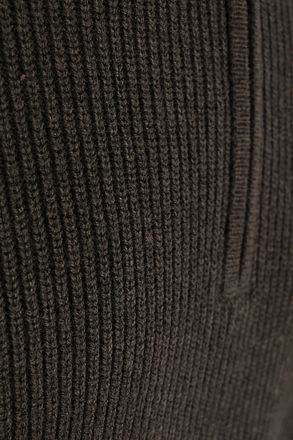 Suitable Half Zip-tröja Patch Olive