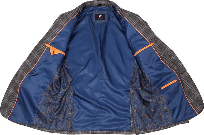 Suitable Veste Bradeu Marron foncé