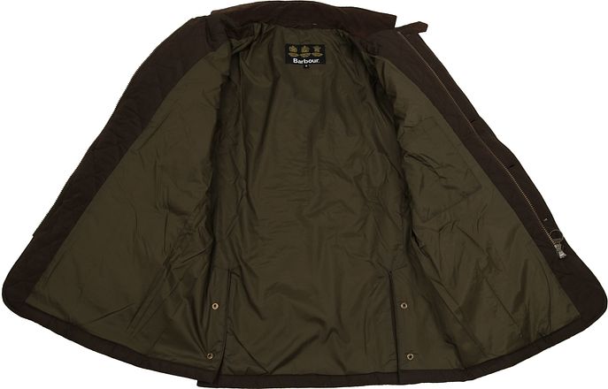 Barbour Quilted Lutz jakke Brun