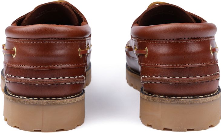 Suitable Bootschoenen Leer Bruin