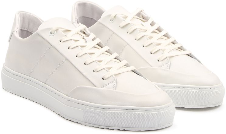 Suitable Nubuck Skave Sneaker Weiß