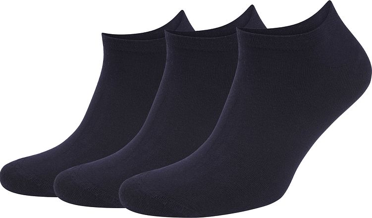Suitable Ankelstrumpor 3-pack Mörkblå