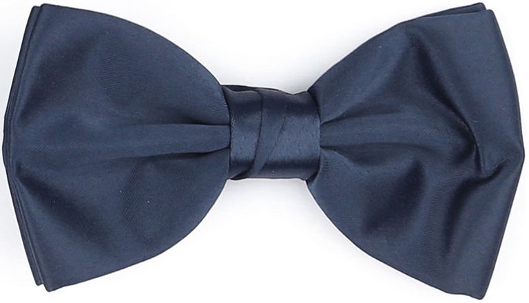 Suitable kummerbund, butterfly og lommetørklæde sæt i Navy