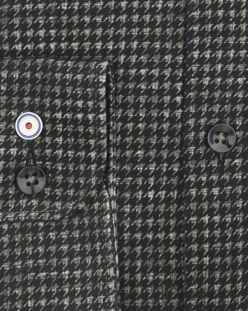 Blue Industry Slim-Fit Hemd Olive - Größe 39 günstig online kaufen