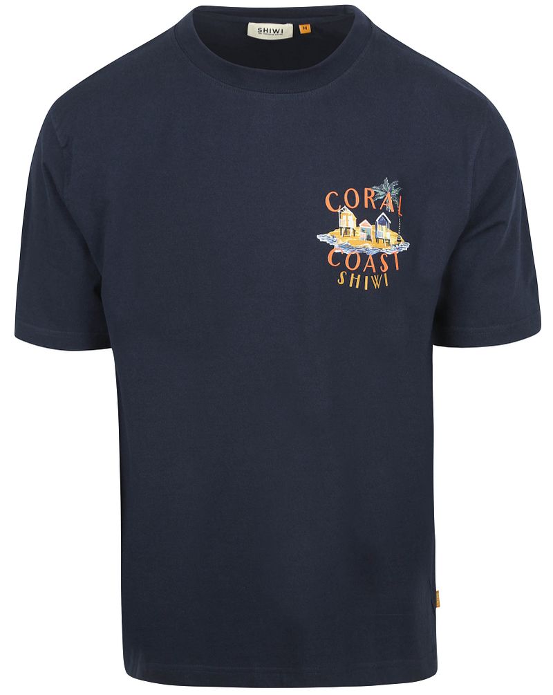Shiwi T-Shirt Finn Coral Coast Marine - Größe S