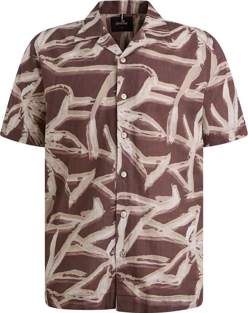 Vanguard Short Sleeve Hemd Print Catawba Grape - Größe 3XL