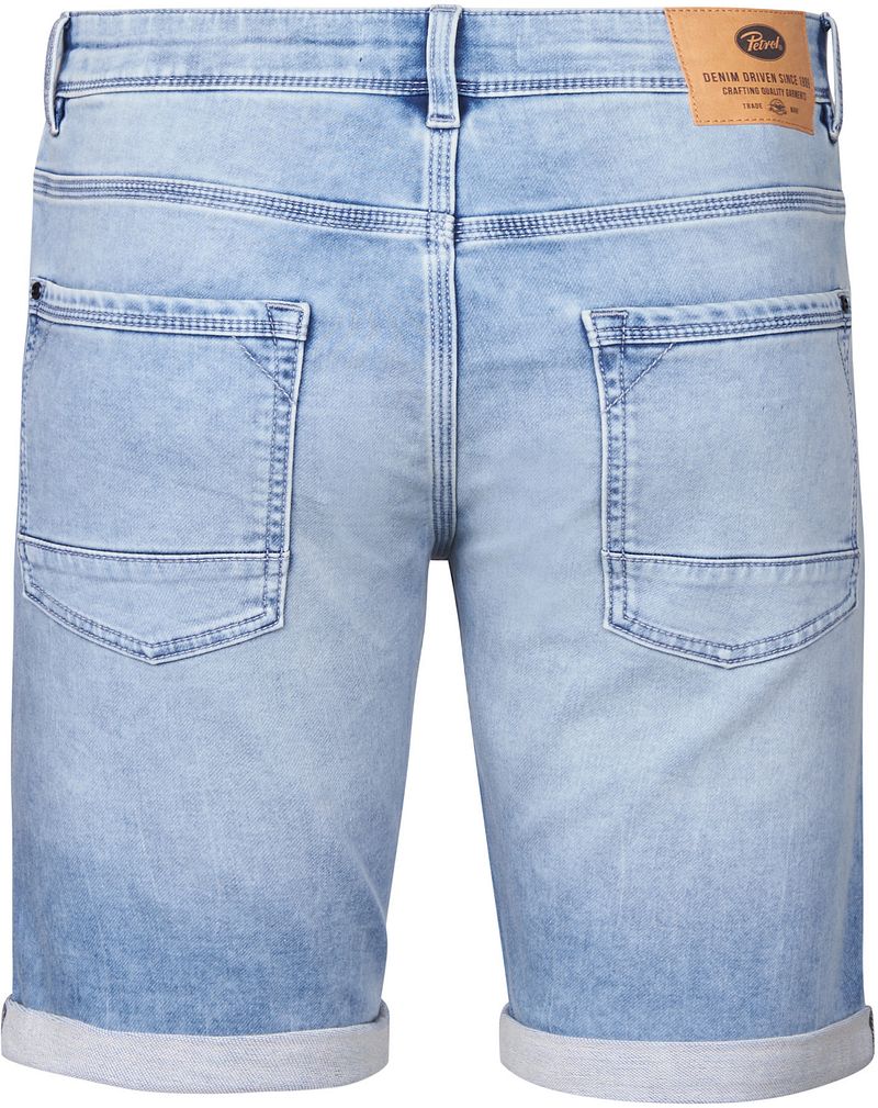 Petrol Denim Short Jackson Hellblau  - Größe XXL günstig online kaufen