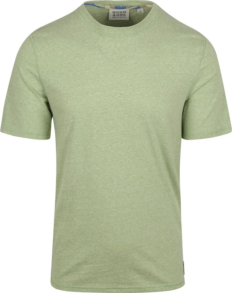 Scotch And Soda T-Shirt Melange Grün - Größe XL