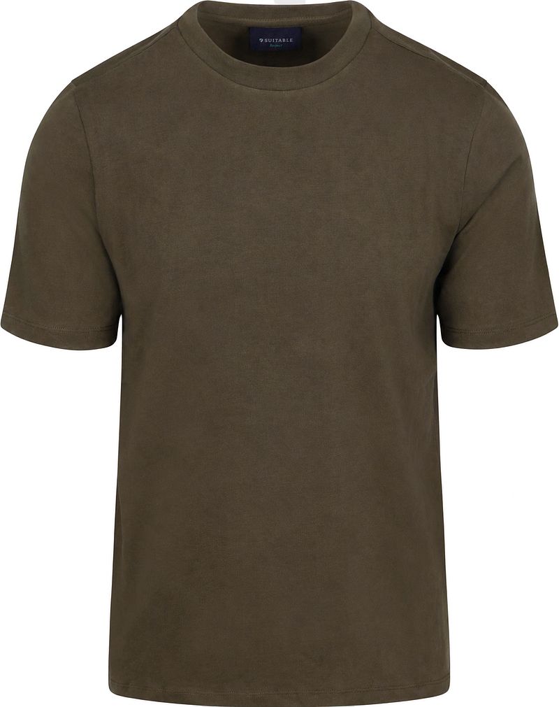 Suitable Respect T-shirt Tim Olive