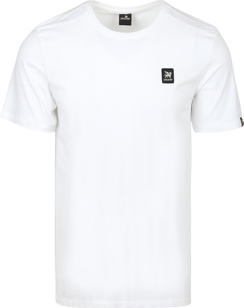 Vanguard T-Shirt Logo Wit