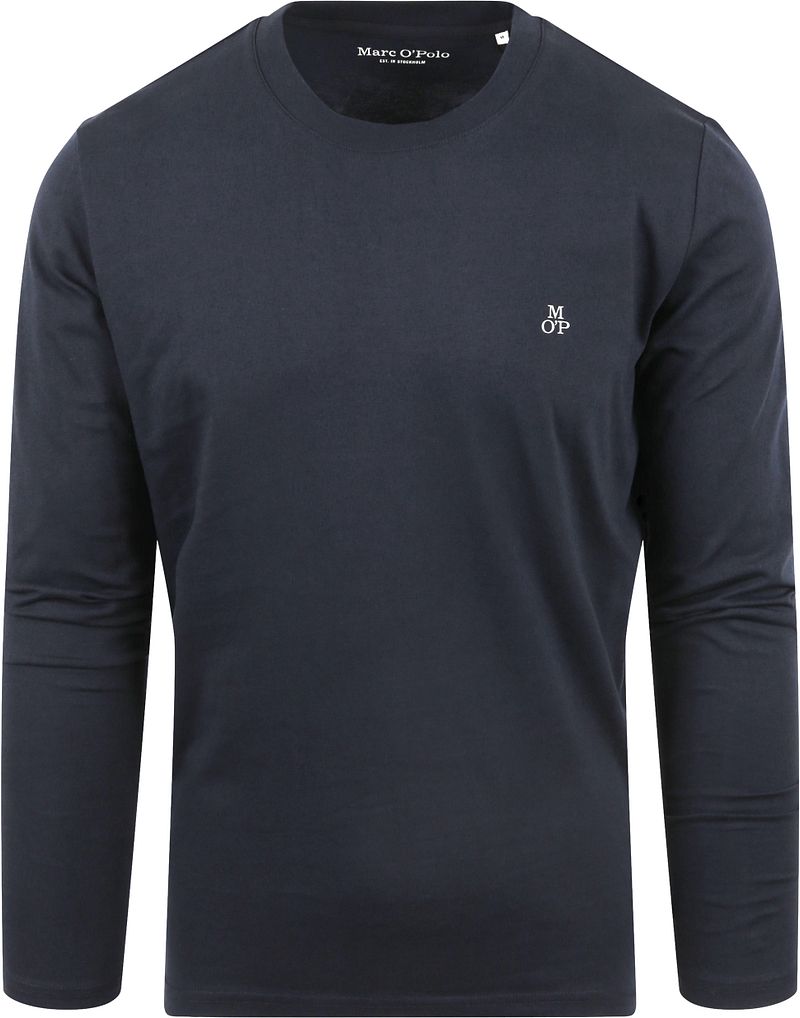Marc O'Polo Long Sleeve T-Shirt Navy - Größe XL günstig online kaufen