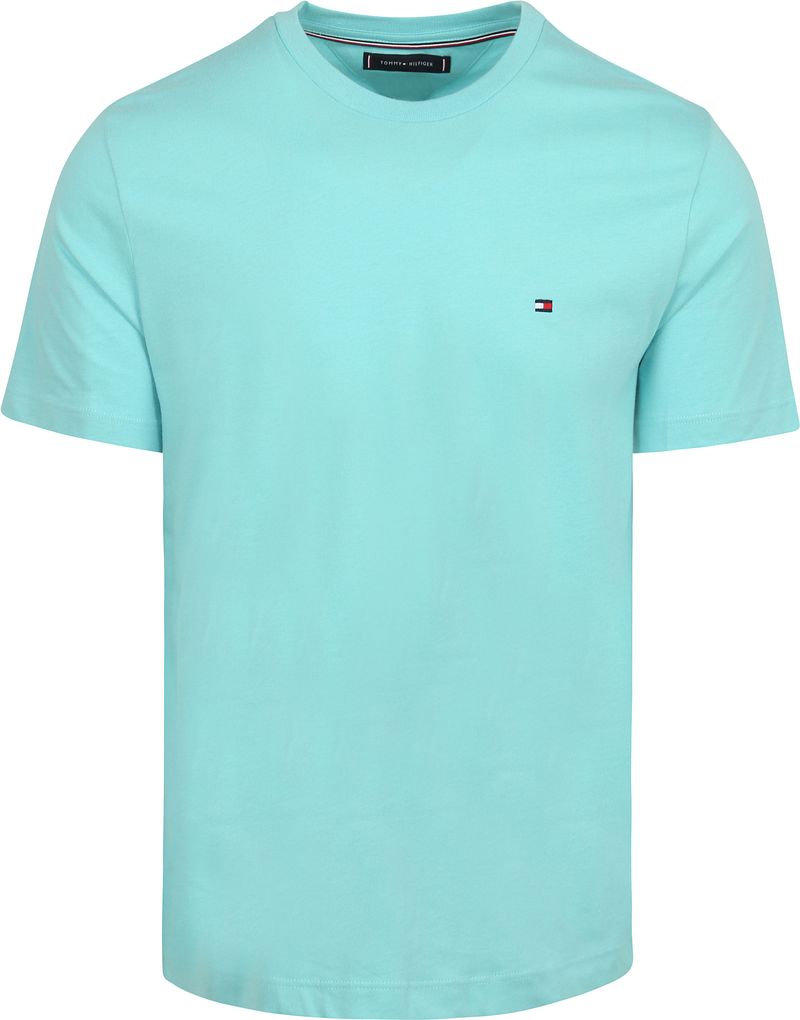 Tommy Hilfiger T-shirt Essential Aqua Blau  - Größe L günstig online kaufen