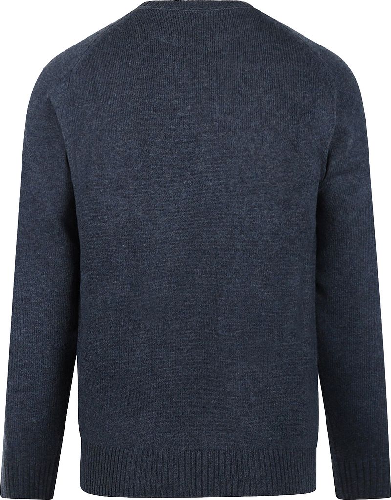 McGregor Pullover Lammwolle Melange Navy - Größe XL günstig online kaufen