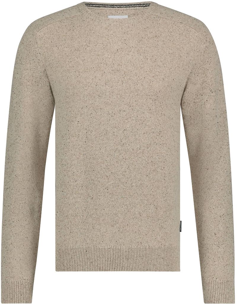 State of Art Donegal Melange Pullover Beige - Größe XXL