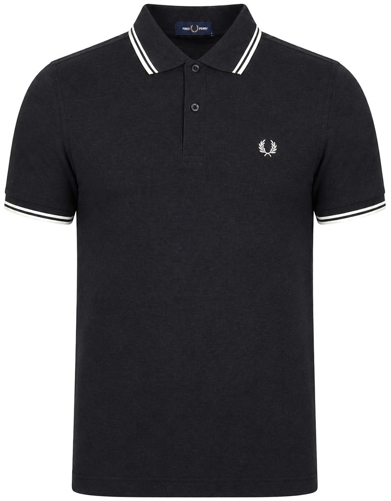 Fred Perry Polo Tipped M3600 Grijs 89C