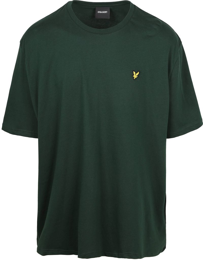 Lyle and Scott Plussize T-Shirt Dunkelgrün - Größe 4XL günstig online kaufen