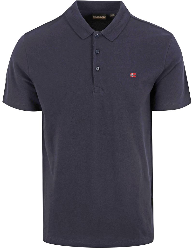 Napapijri Ealis Poloshirt Navy - Größe L günstig online kaufen