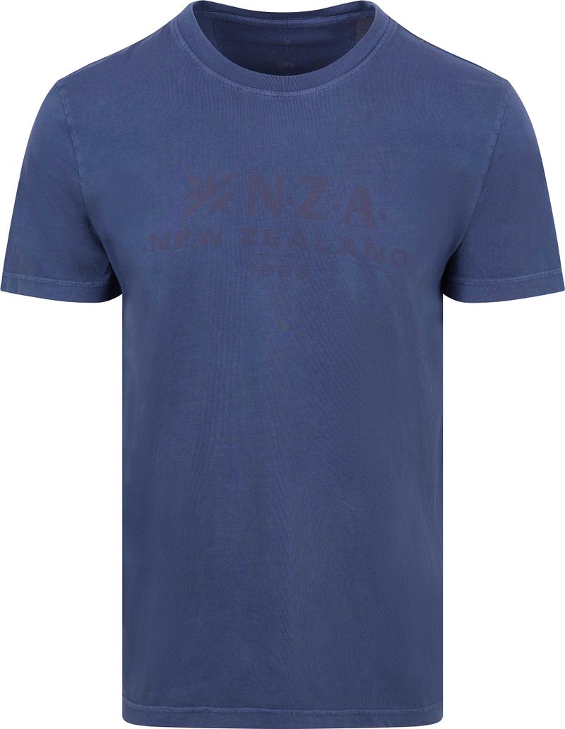 New zealand auckland NZA T-shirt Faded Logo Navy