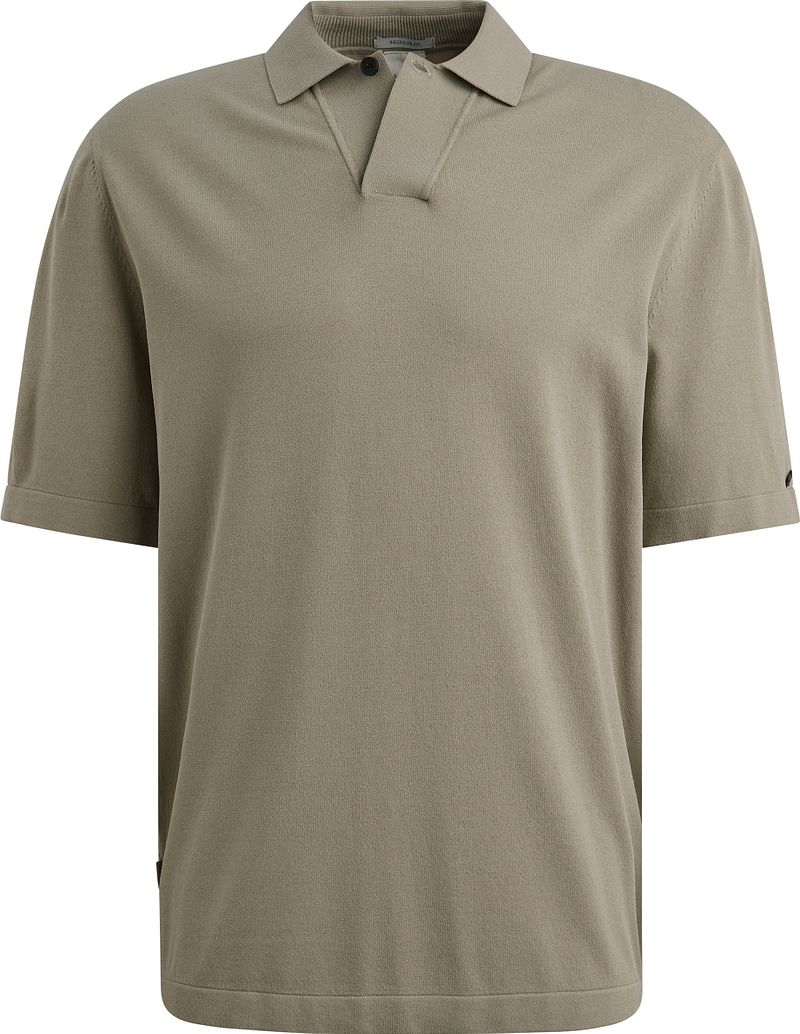 Cast Iron Knitted Riva Polo Taupe - Größe S günstig online kaufen