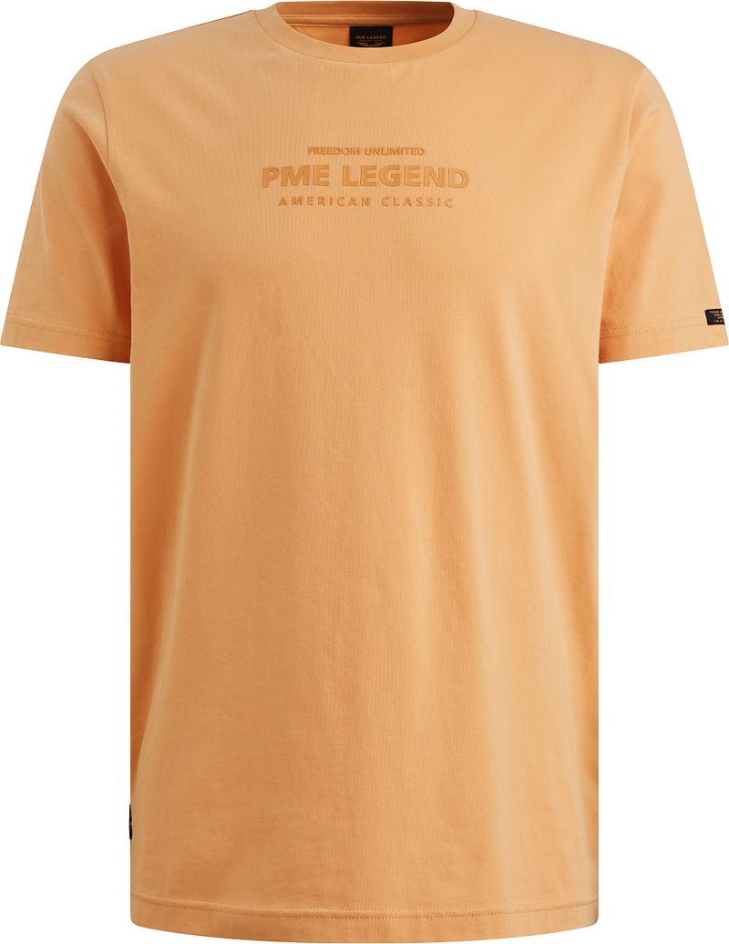 PME Legend T-Shirt Logo Gold Earth - Größe XXL