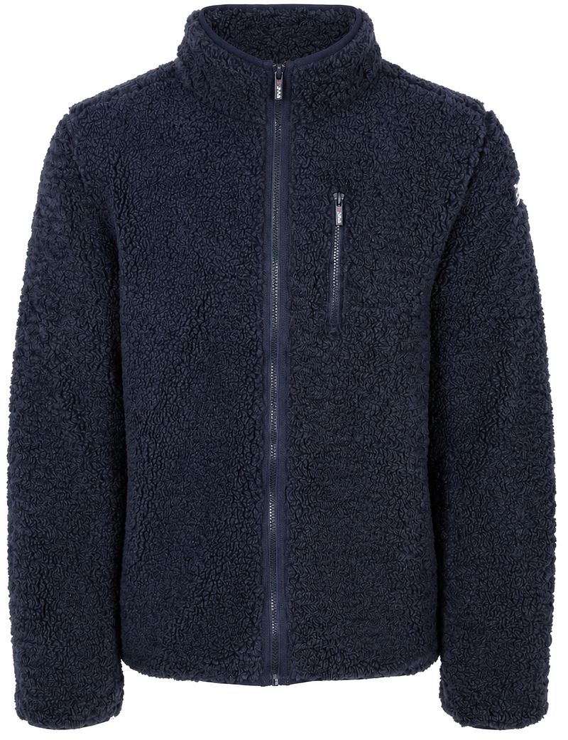 NZA Strickjacke Zip Oreti Polar Fleece Navy - Größe XXL