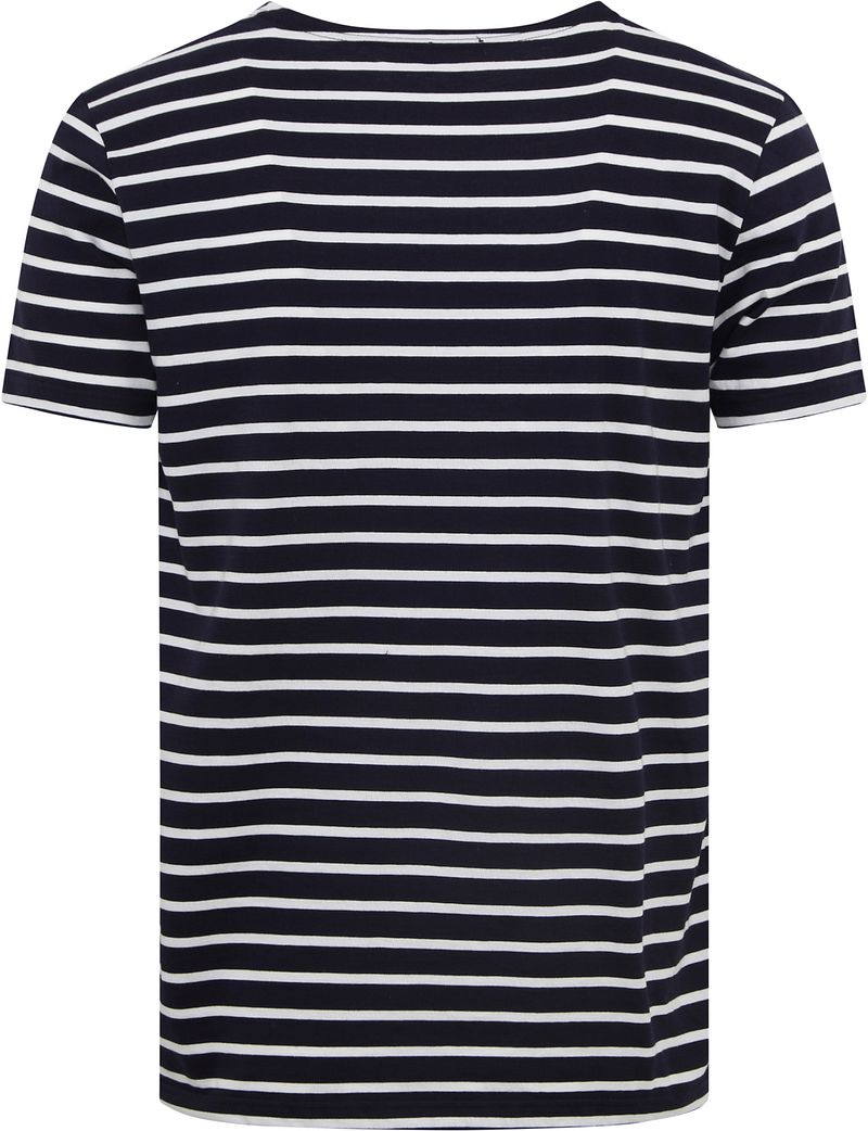 Armor-Lux T-Shirt Streifen Navy - Größe M günstig online kaufen