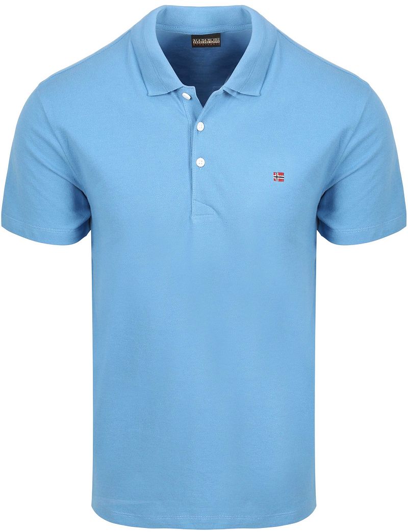 Napapijri Ealis Polo Mid Blauw