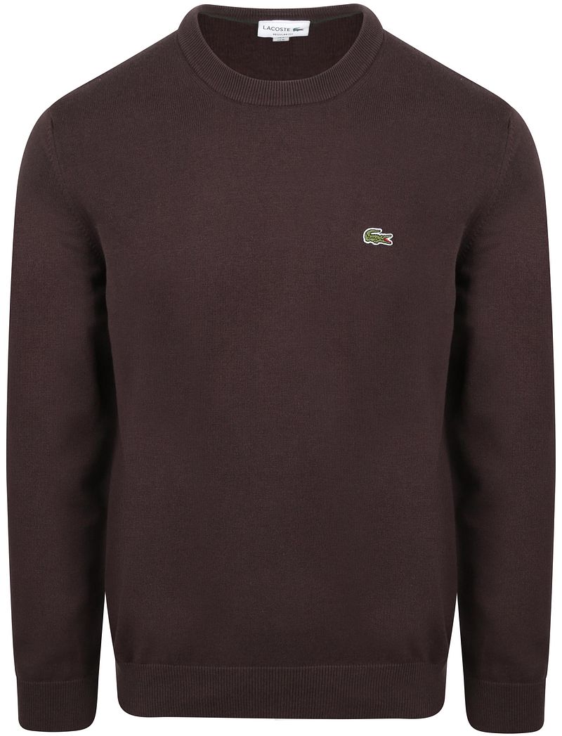 Lacoste Pullover Braun - Größe M günstig online kaufen