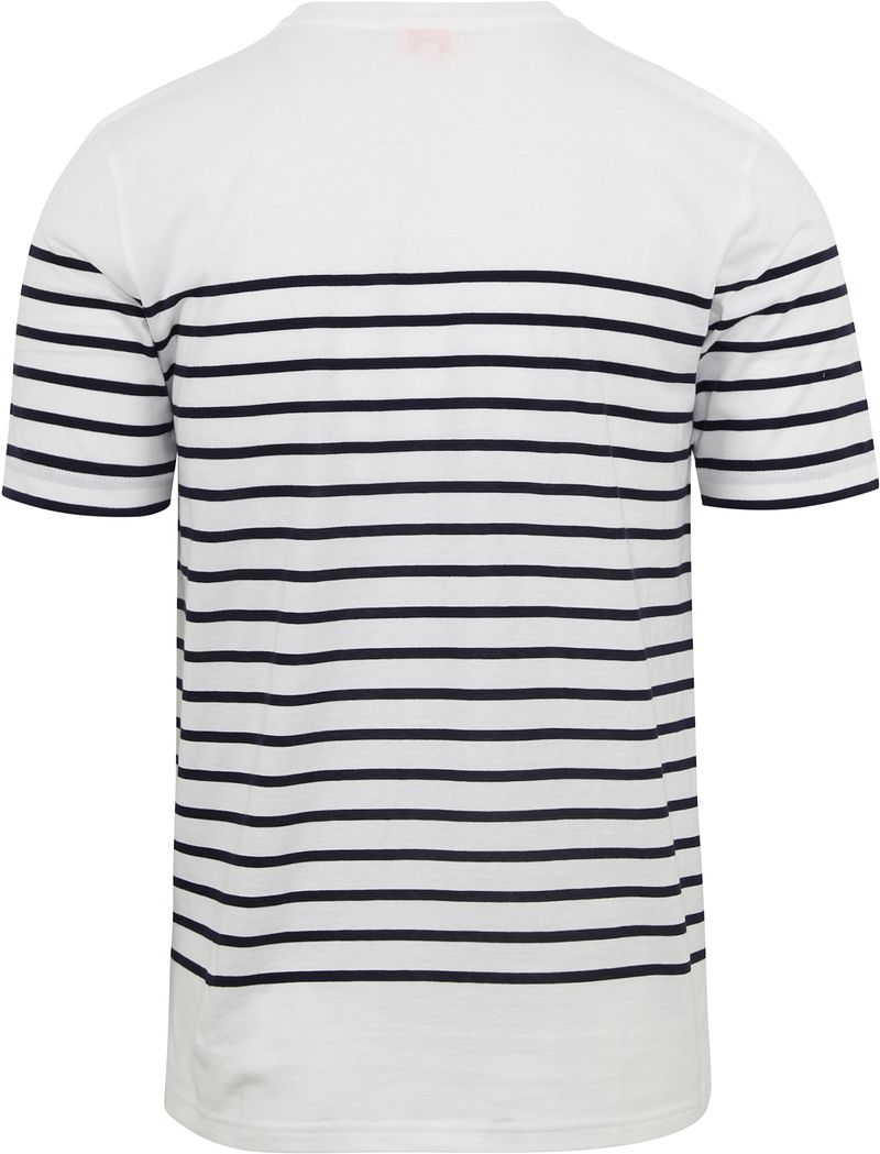 Armor-Lux Etel T-Shirt Streifen Weiß - Größe XL günstig online kaufen