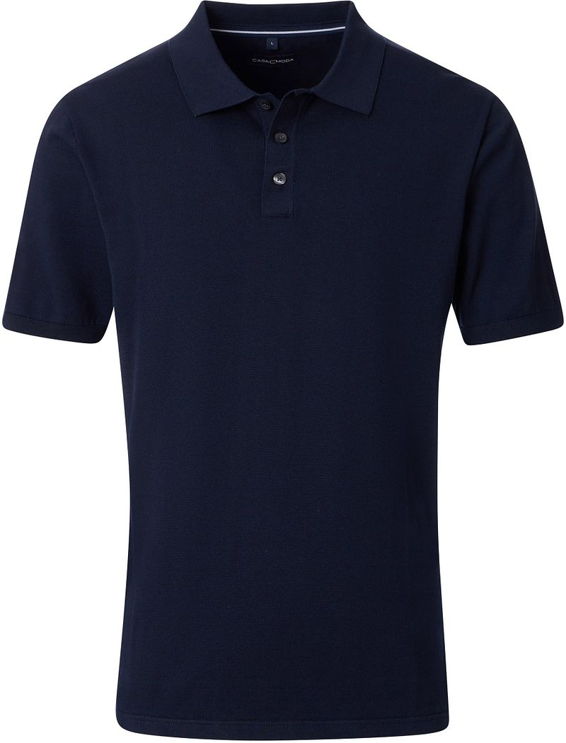 Casa Moda Polo Knitted Navy - Größe XL günstig online kaufen