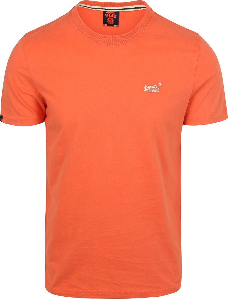 Superdry Essential T-Shirt Orange - Größe 3XL günstig online kaufen