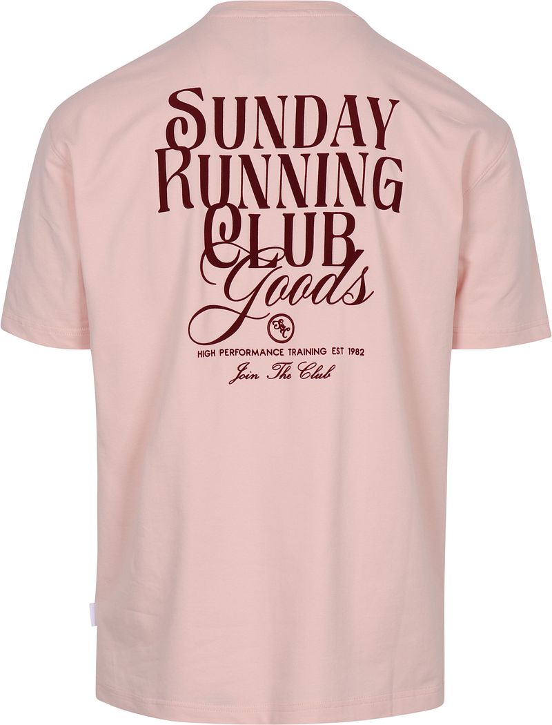 Supply & Co T-Shirt Backprint Rosa - Größe XL